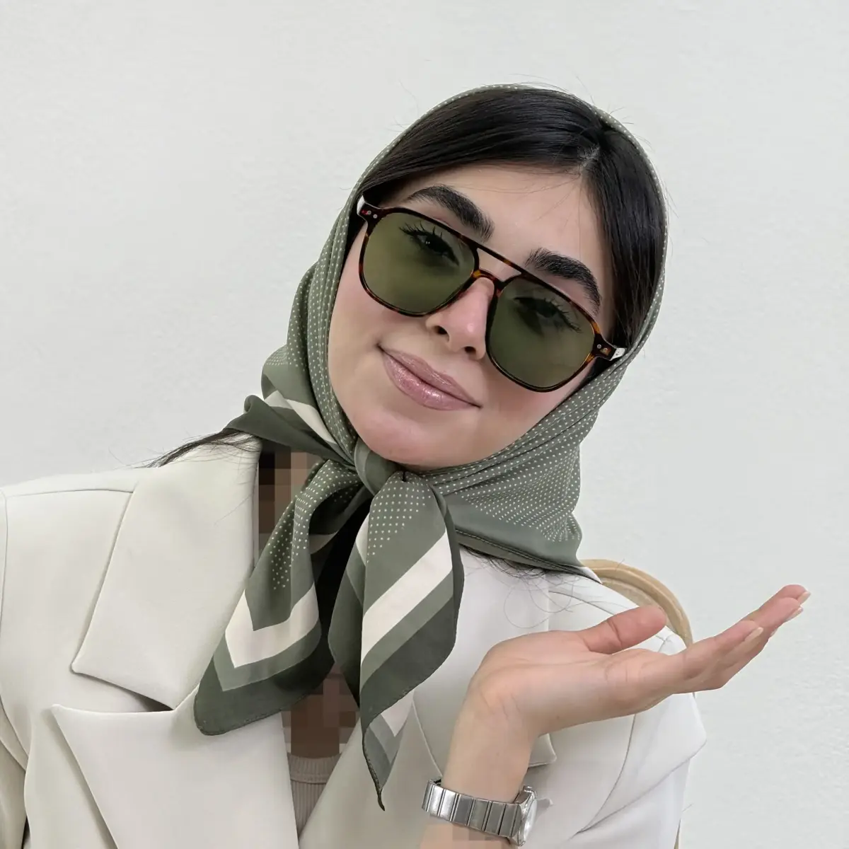 عینک آفتابی زنانه مدل aviator | آی بولک