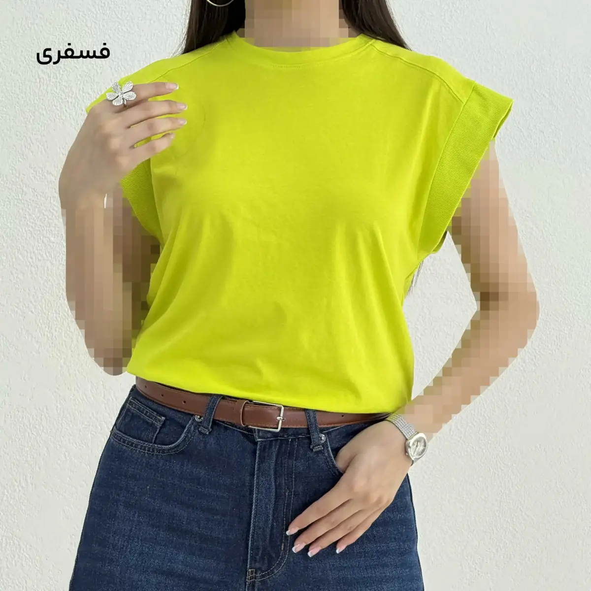 تاپ زنانه  بیسیک یقه گرد | آی بولک