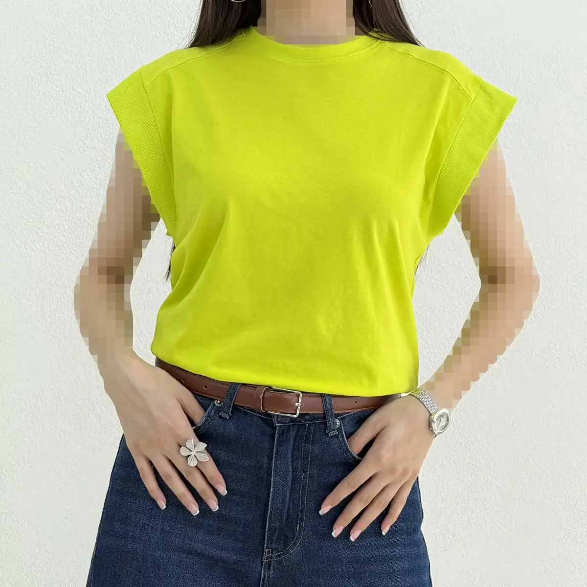 تاپ زنانه  بیسیک یقه گرد | آی بولک