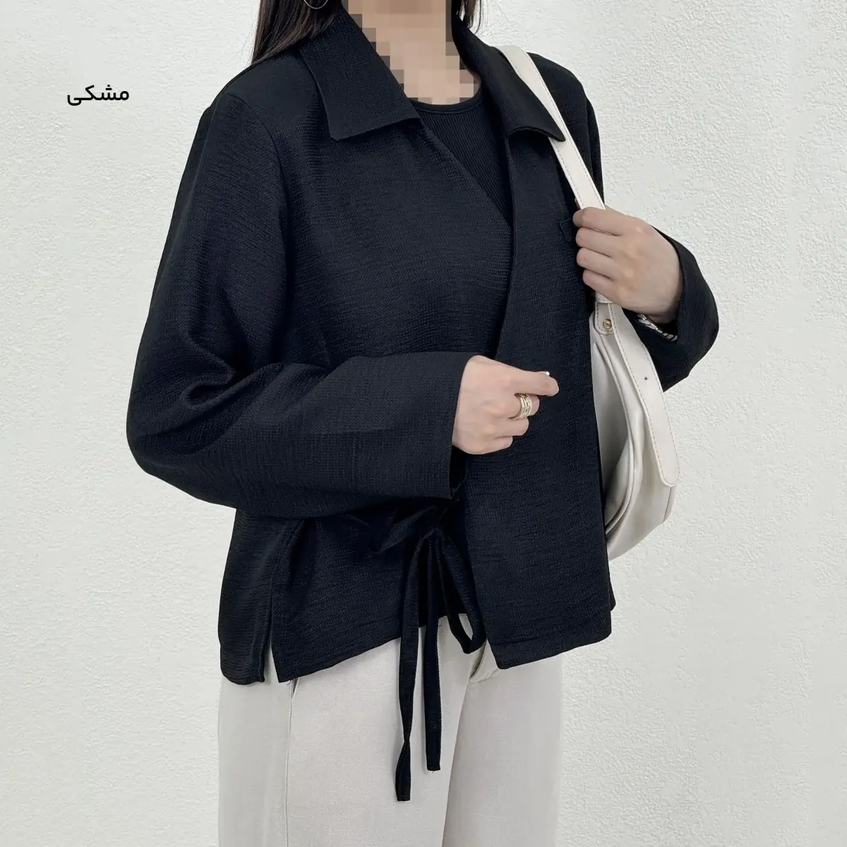 کت زنانه بیسکویتی گره ای | آی بولک