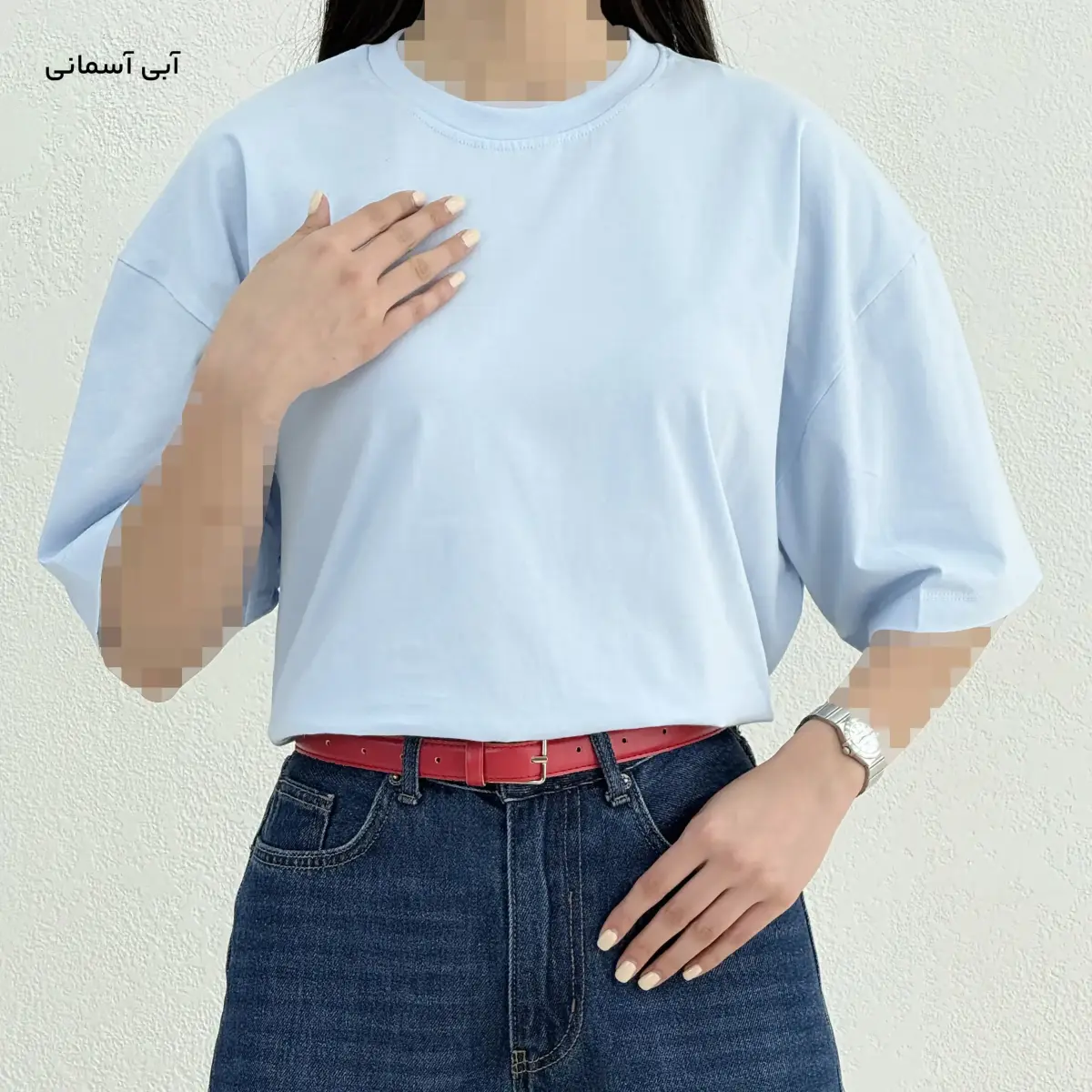 تیشرت زنانه بیسیک رنگی | آی بولک