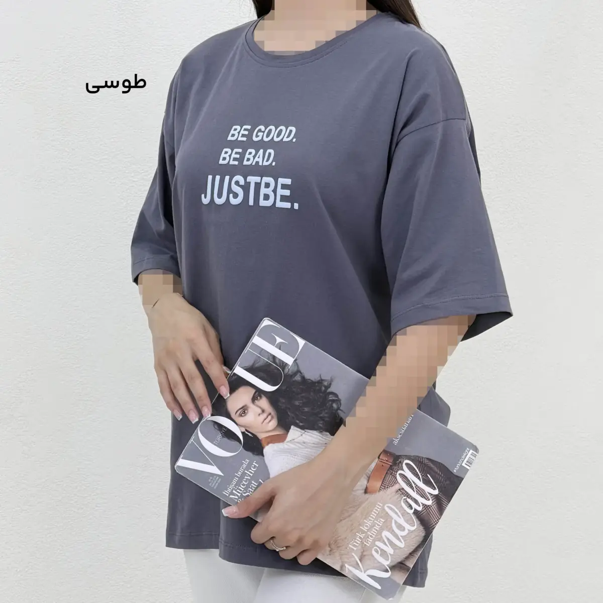تیشرت زنانه لانگ Justbe | آی بولک