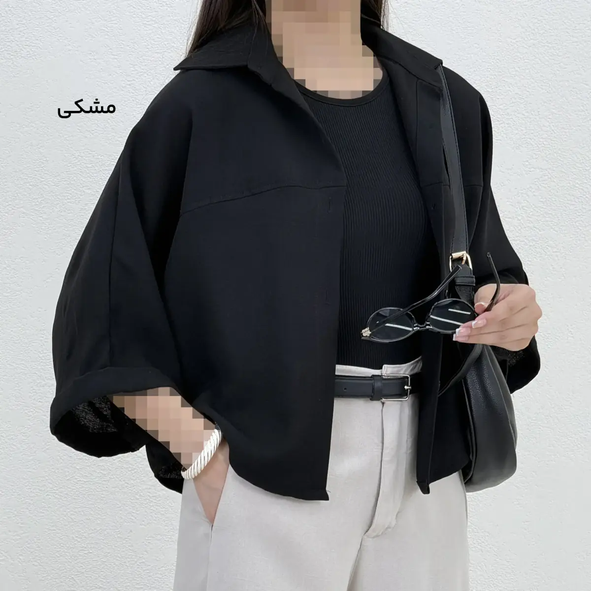 شومیز زنانه لینن باکسی | آی بولک