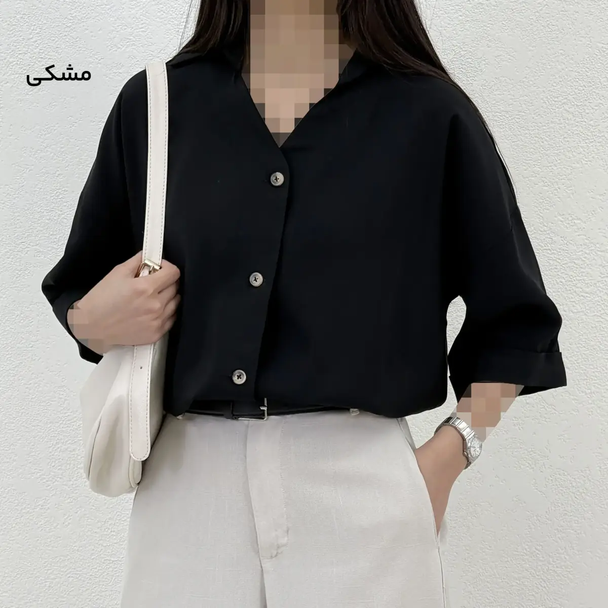 شومیز زنانه سیلک مودال VESTA | آی بولک