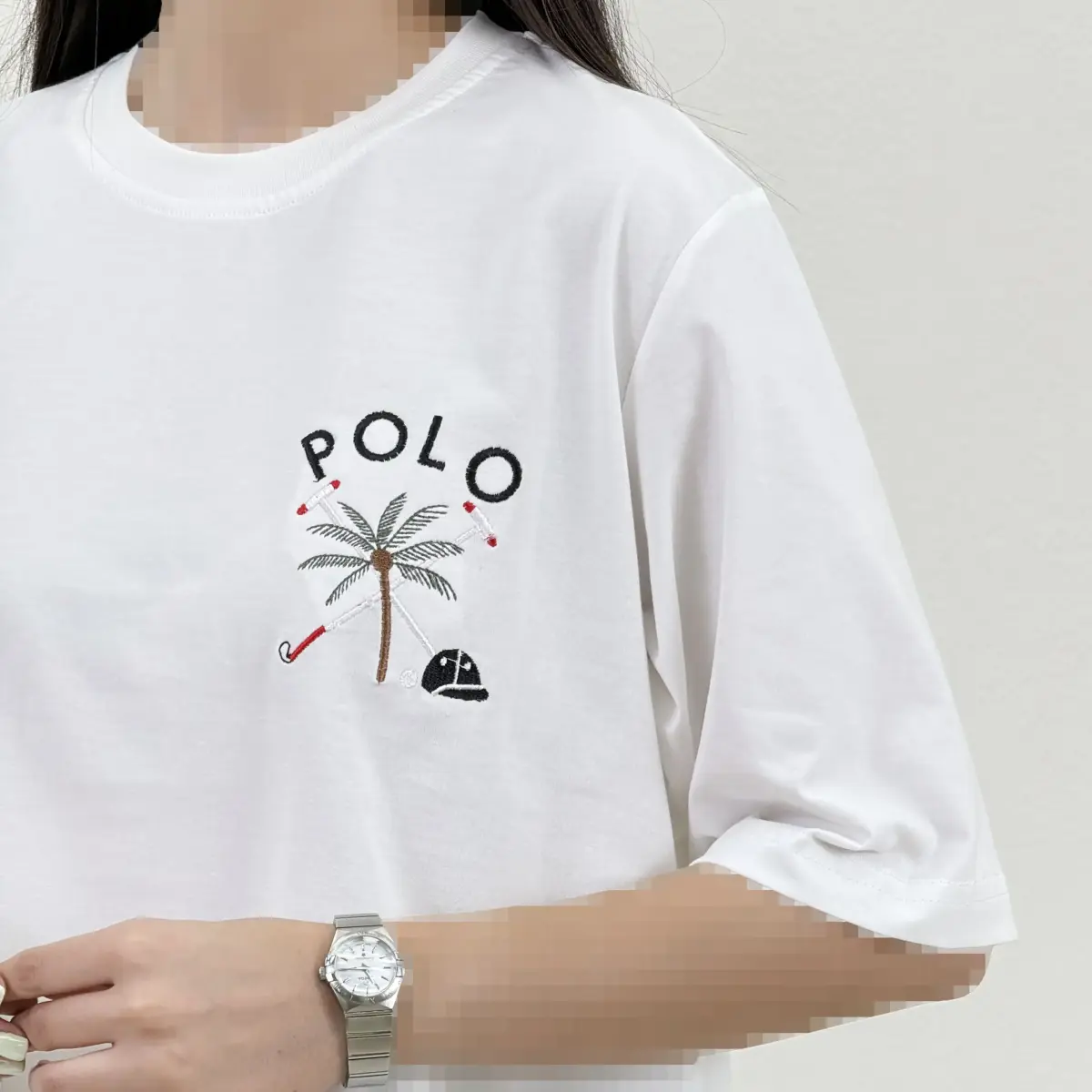 تیشرت زنانه یقه گرد polo | آی بولک