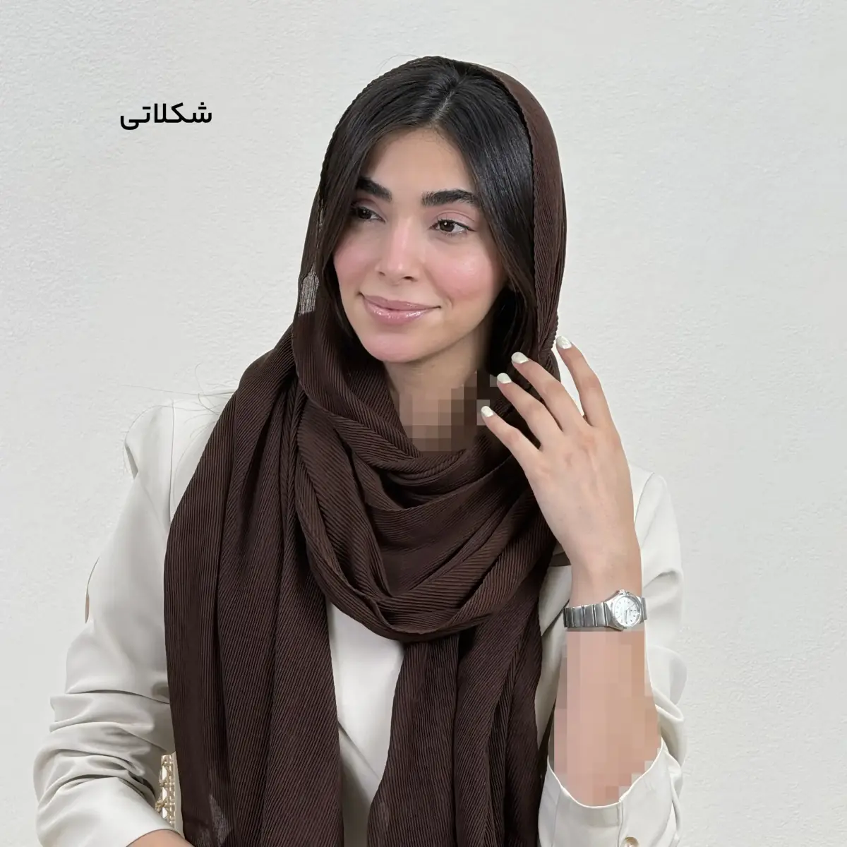 شال زنانه پلیسه برشکا | آی بولک
