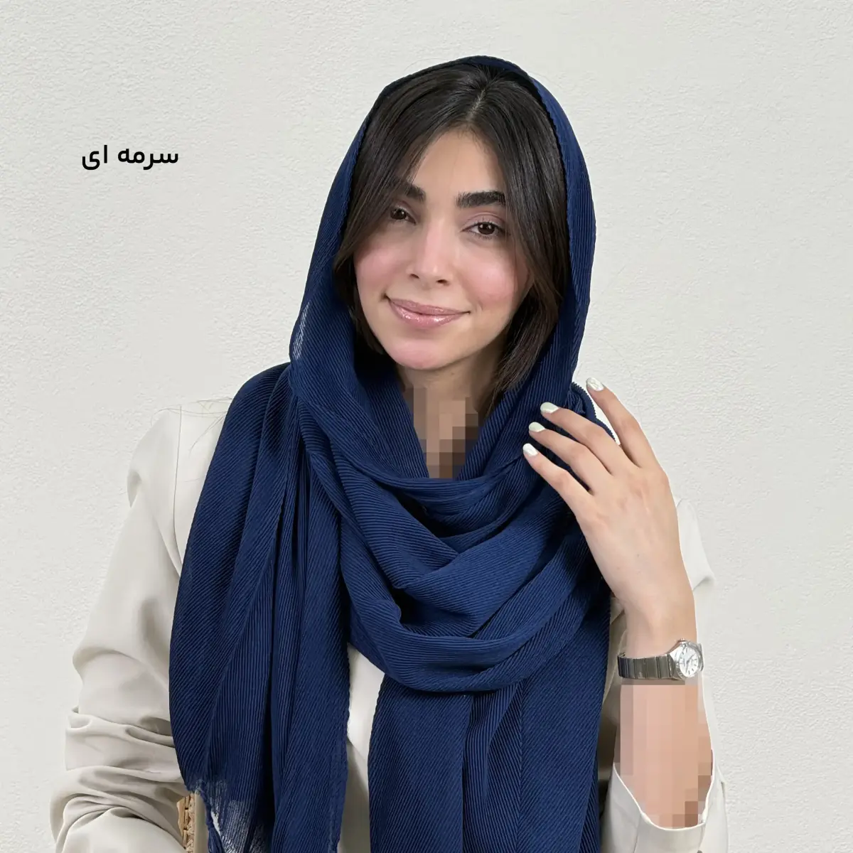 شال زنانه پلیسه برشکا | آی بولک