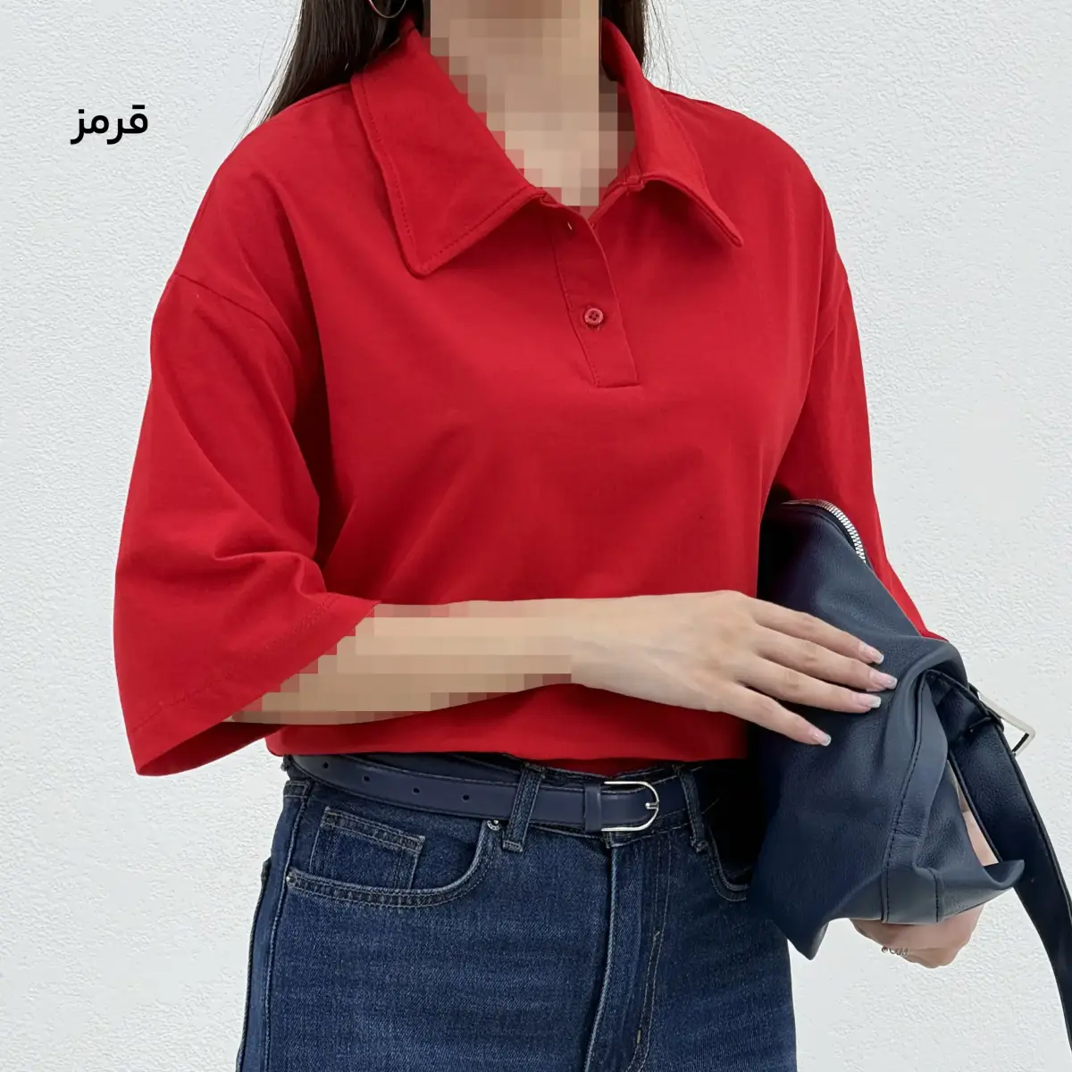 پولوشرت زنانه دو دکمه | آی بولک