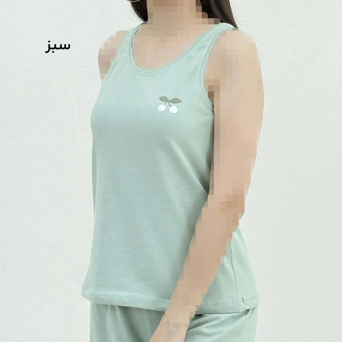 تاپ زنانه یقه گرد گیلاس | آی بولک