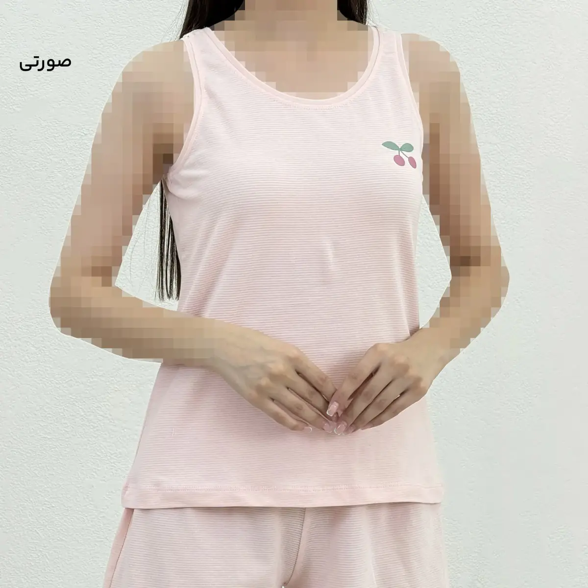 تاپ زنانه یقه گرد گیلاس | آی بولک