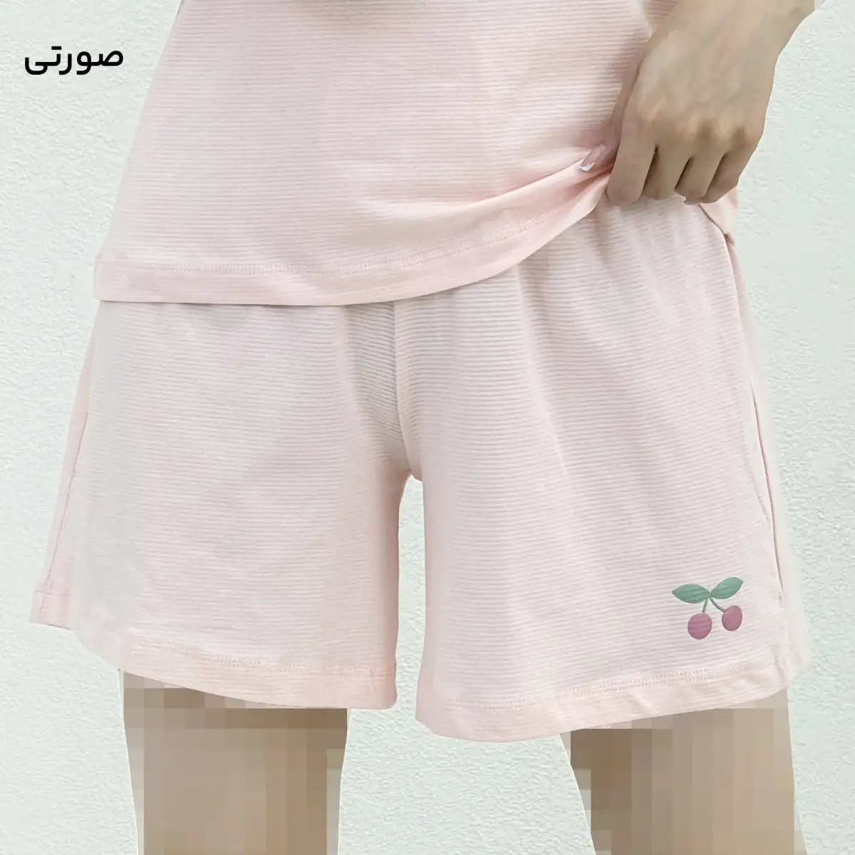 شورتک زنانه کمرکش گیلاس | آی بولک