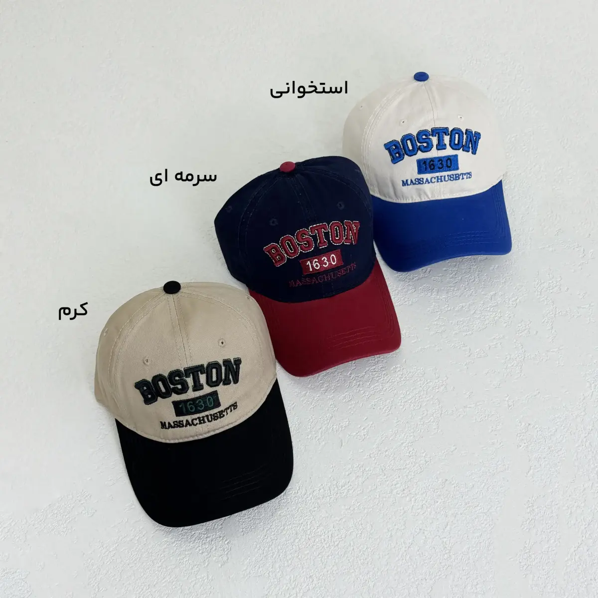 کلاه زنانه کتان BOSTON | آی بولک
