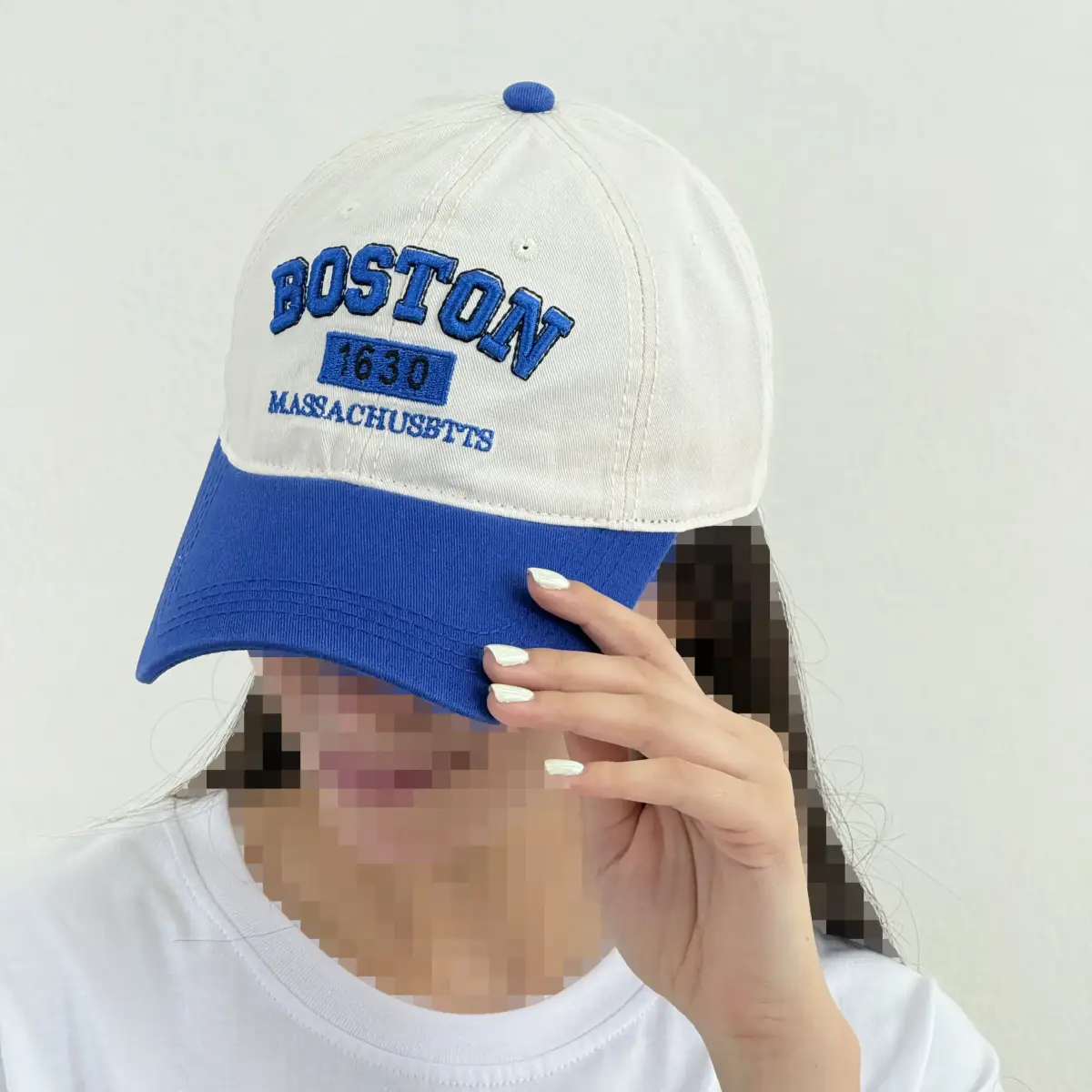 کلاه زنانه کتان BOSTON | آی بولک