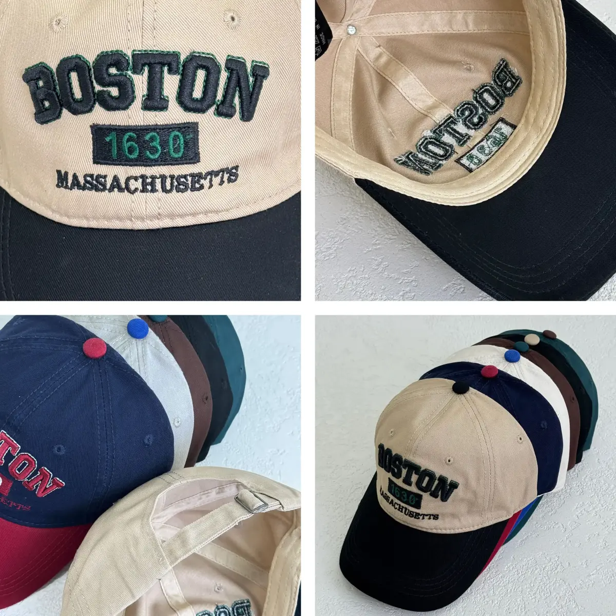 کلاه زنانه کتان BOSTON | آی بولک