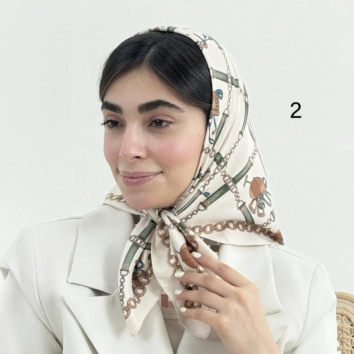 مینی اسکارف زنانه کمربندی | آی بولک