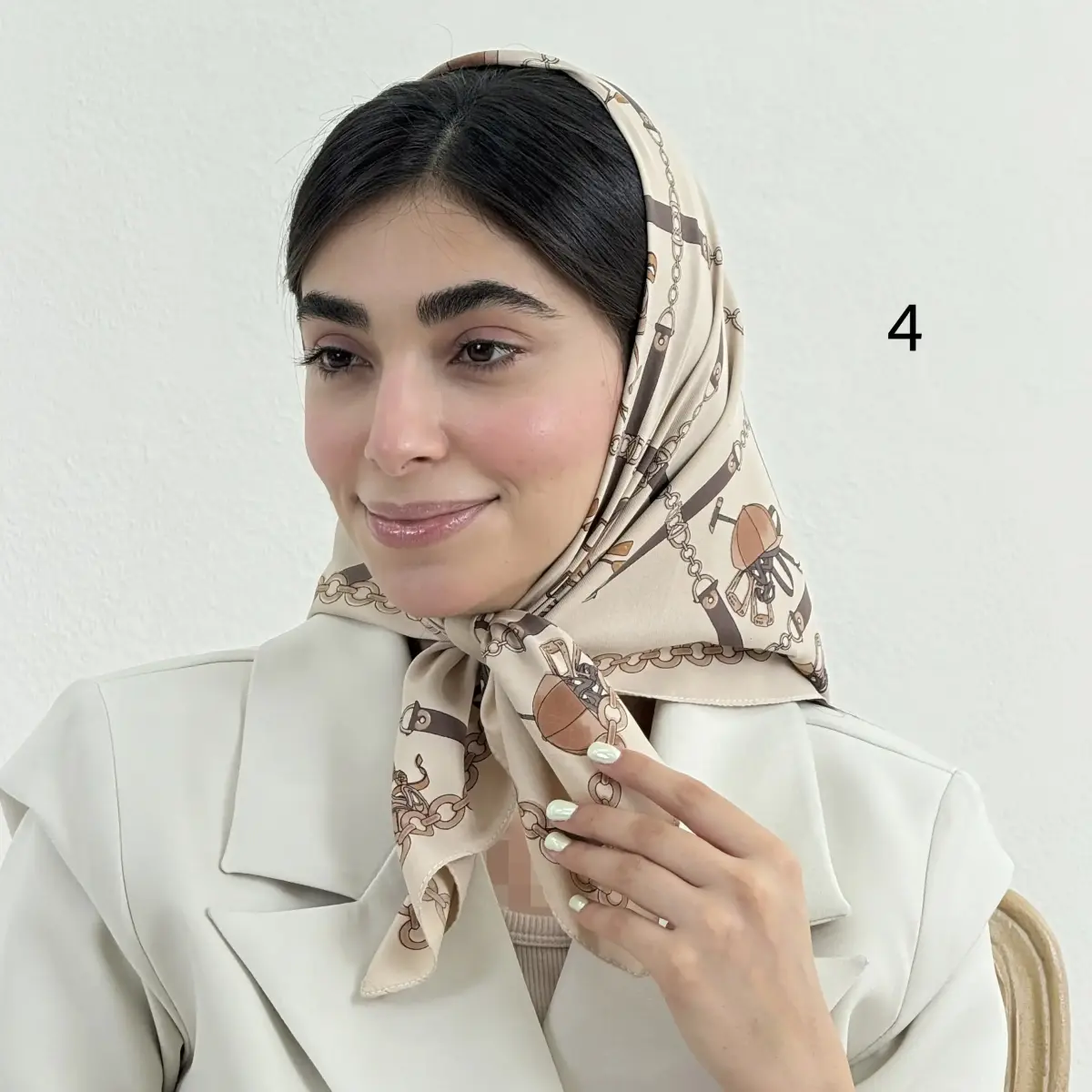 مینی اسکارف زنانه کمربندی | آی بولک