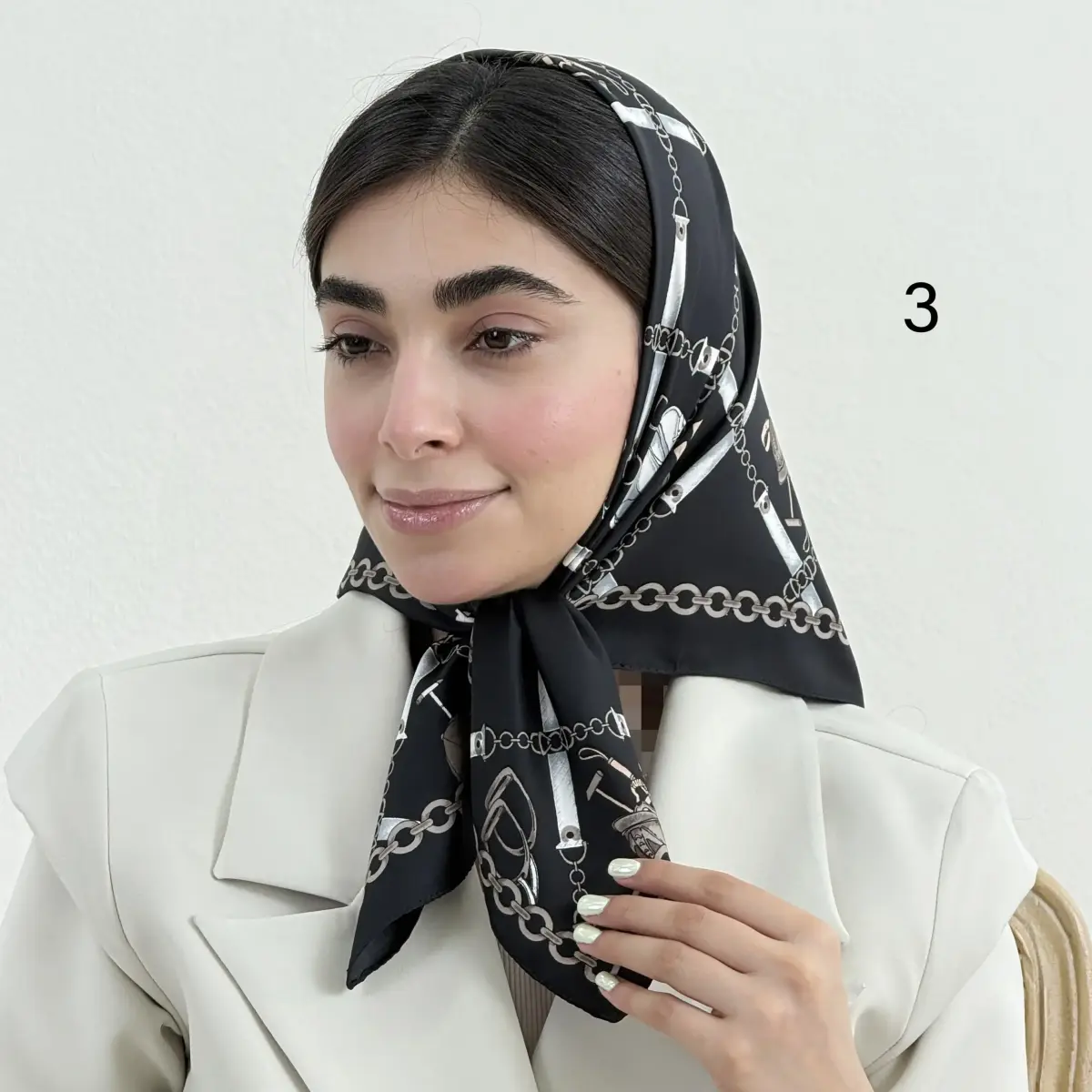 مینی اسکارف زنانه کمربندی | آی بولک