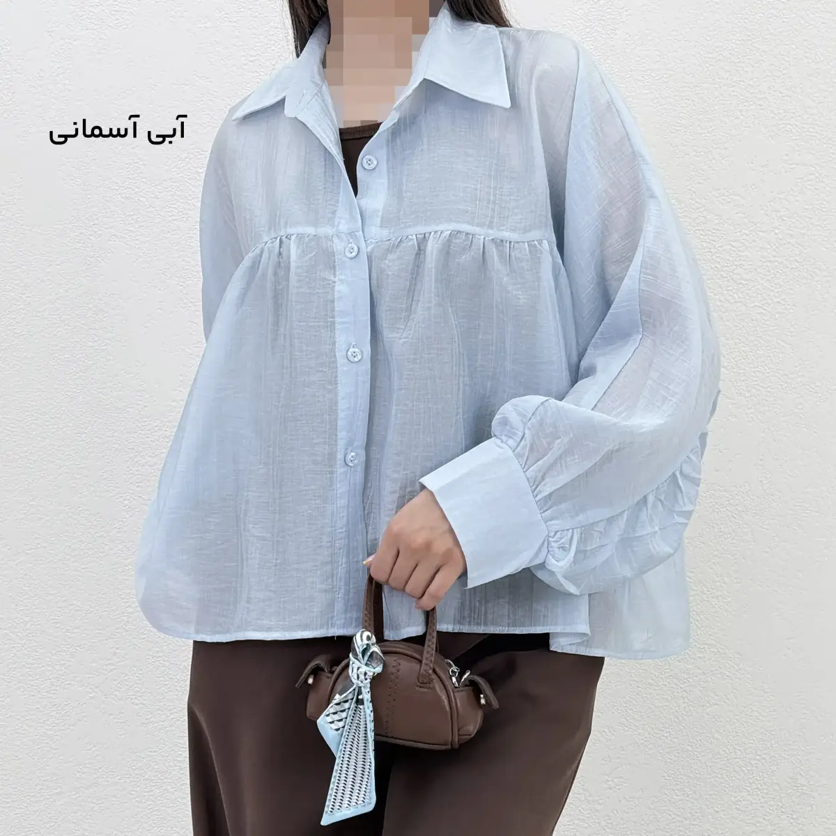 شومیز زنانه شیشه ای عروسکی | آی بولک