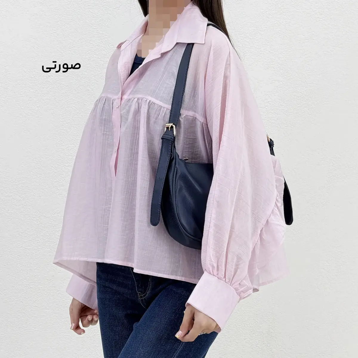 شومیز زنانه شیشه ای عروسکی | آی بولک