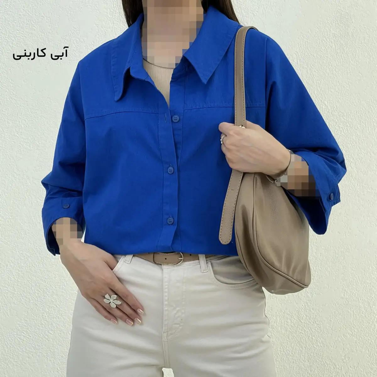 شومیز زنانه لینن کلاسیک | آی بولک