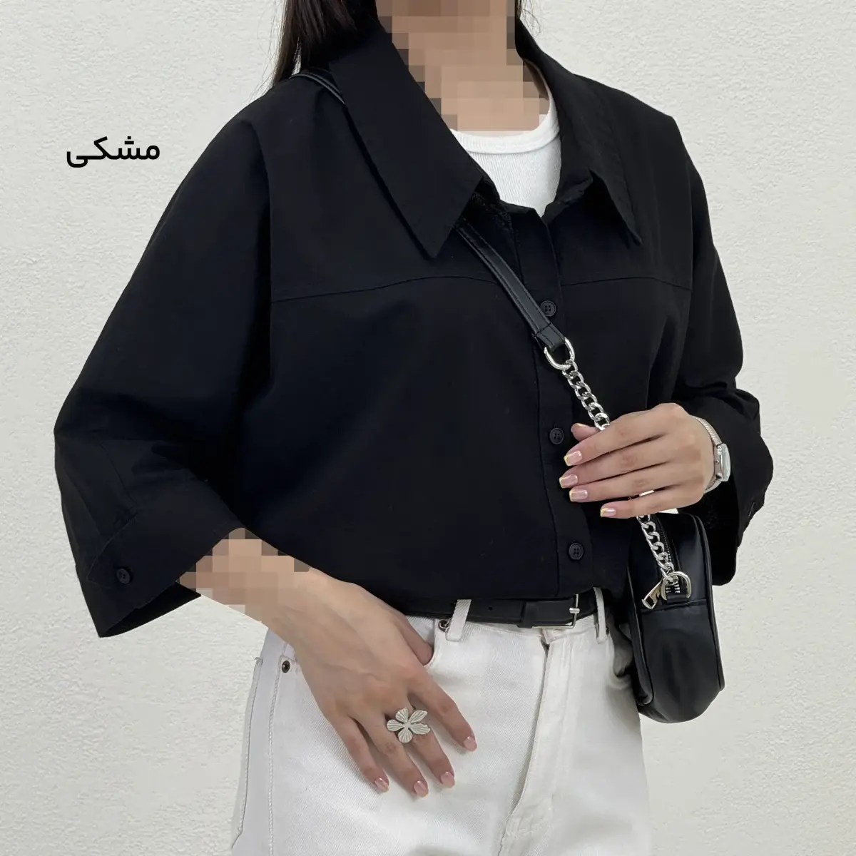 شومیز زنانه لینن کلاسیک | آی بولک