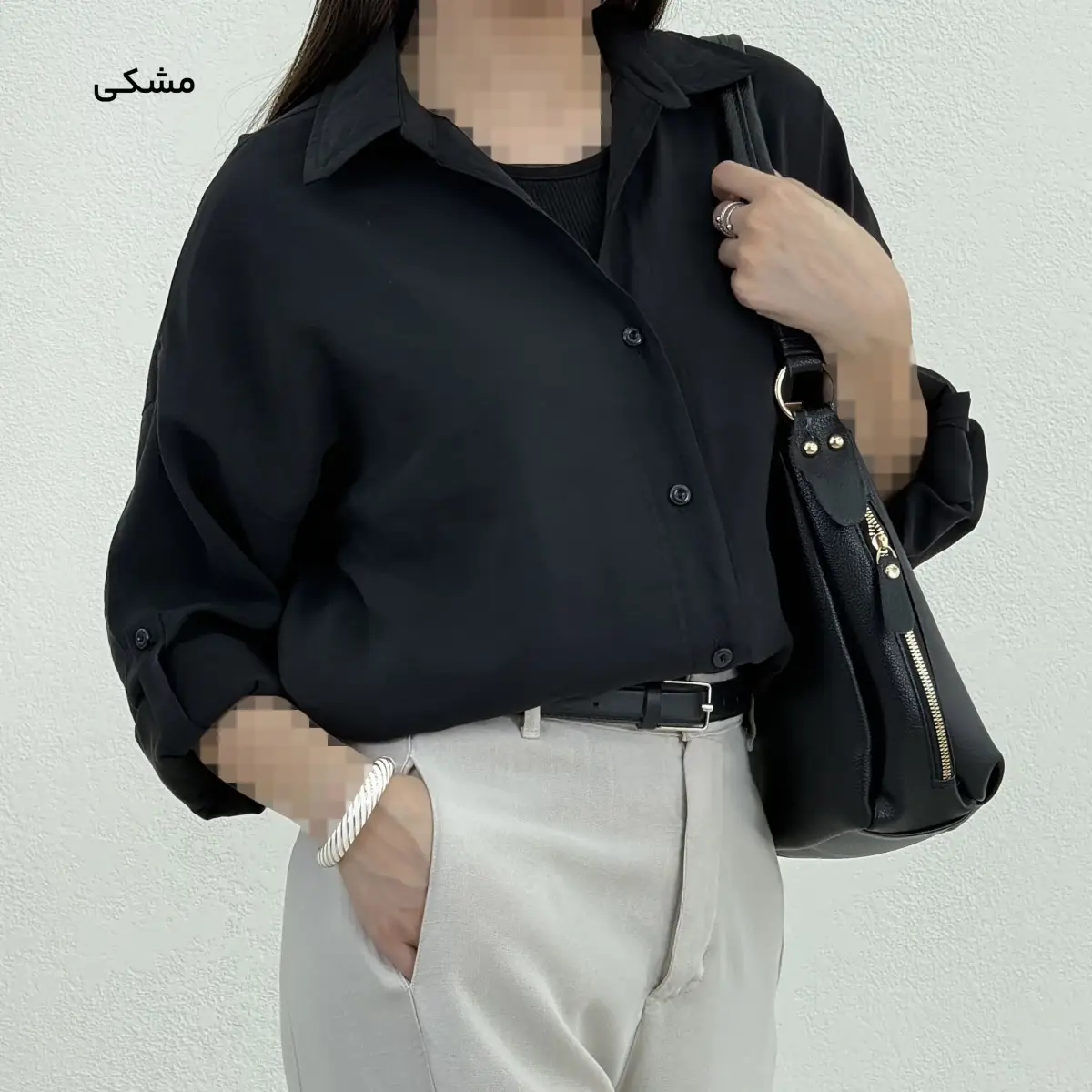 شومیز زنانه سیلک مودال LIYANO | آی بولک