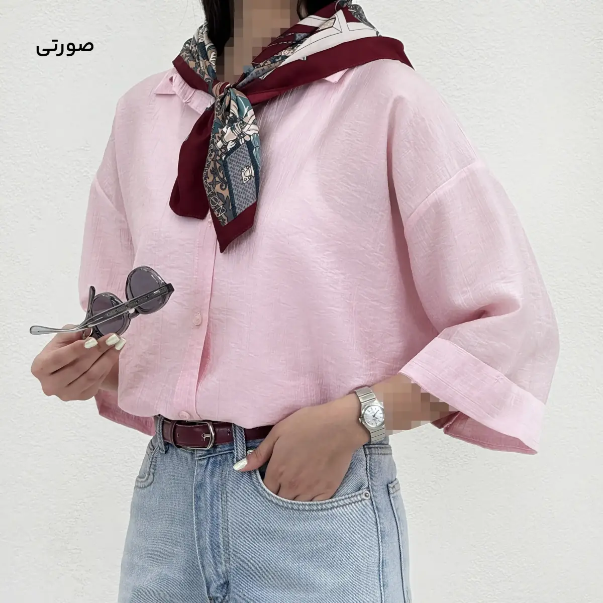 شومیز زنانه پری باکسی | آی بولک