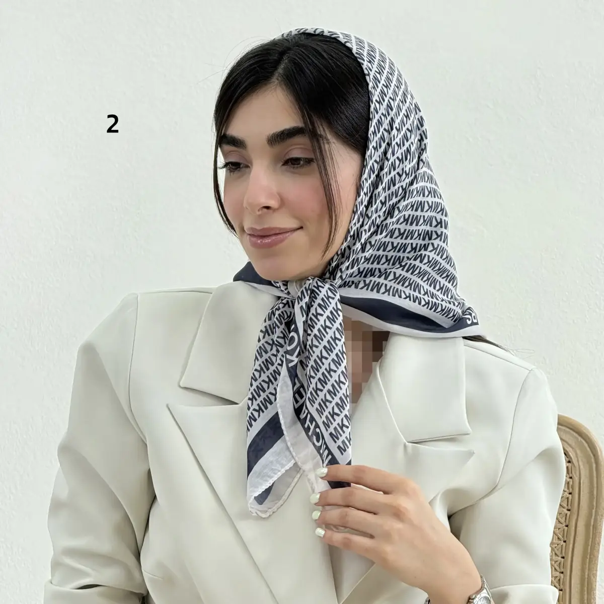 مینی اسکارف زنانه نخی | آی بولک