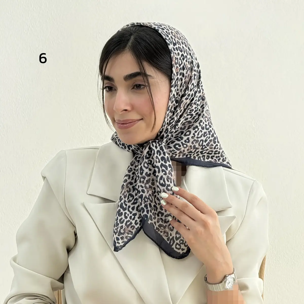 مینی اسکارف زنانه نخی | آی بولک