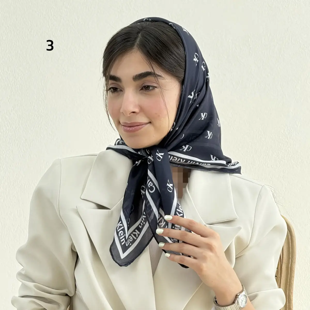 مینی اسکارف زنانه نخی | آی بولک