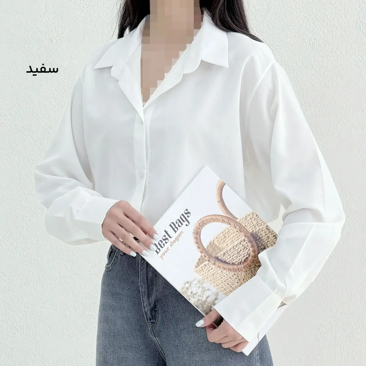 شومیز زنانه داکرون بیسیک | آی بولک