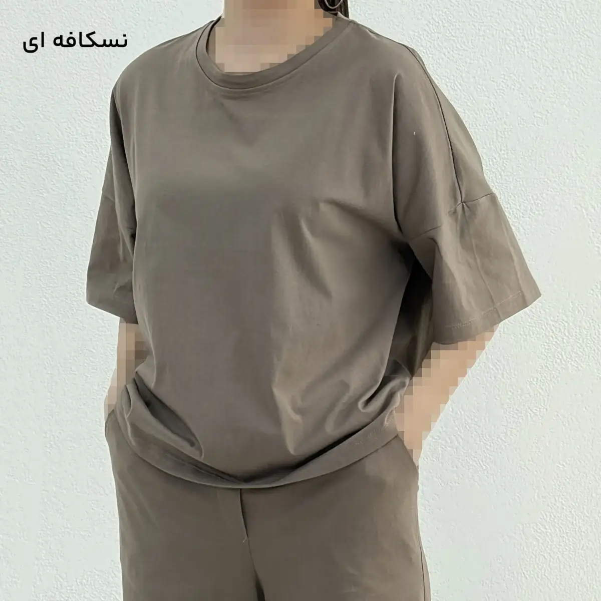 تیشرت زنانه یقه گرد بیسیک | آی بولک