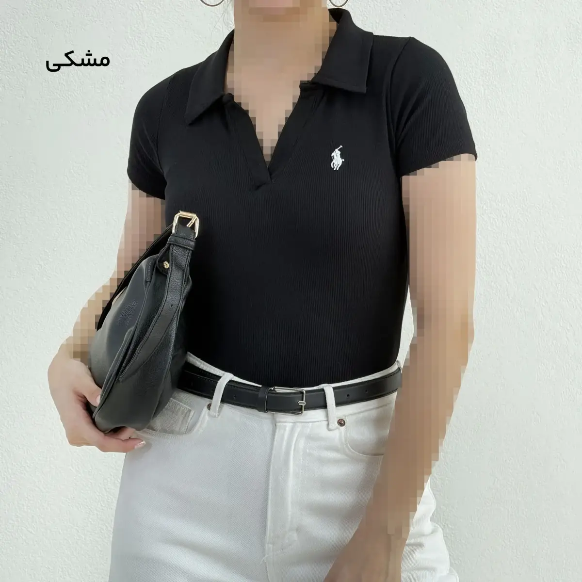 پولوشرت زنانه یقه شکاری کبریتی | آی بولک