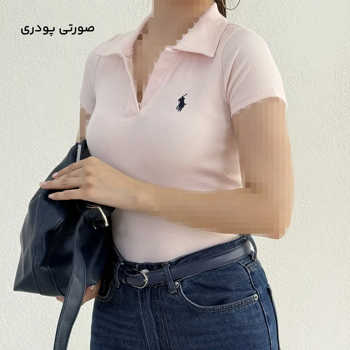 پولوشرت زنانه یقه شکاری کبریتی | آی بولک