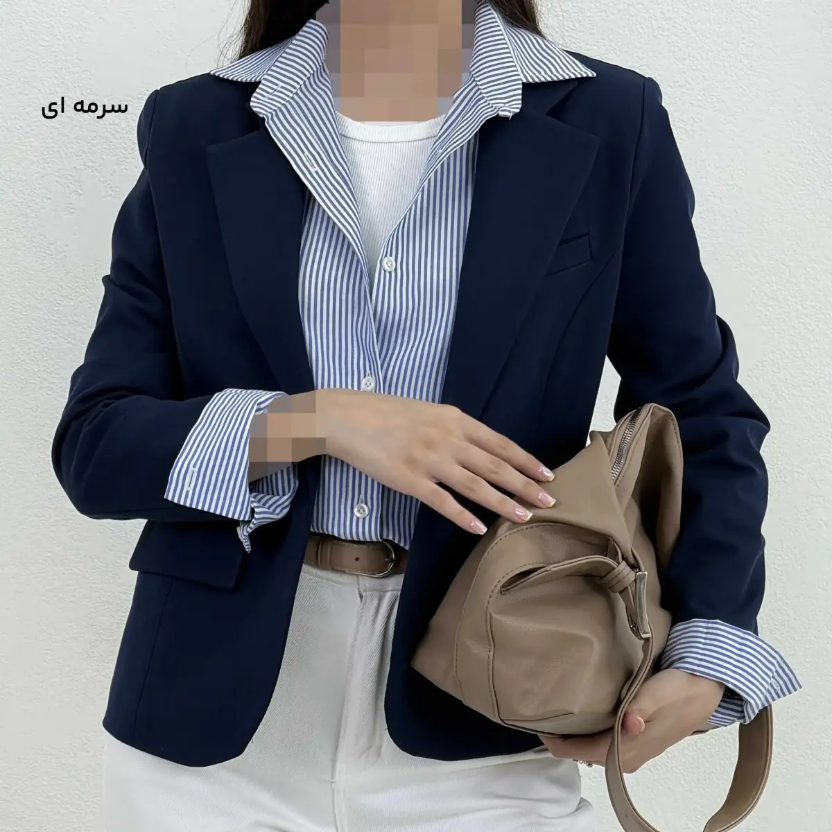 کت زنانه یقه انگلیسی گاباردین | آی بولک