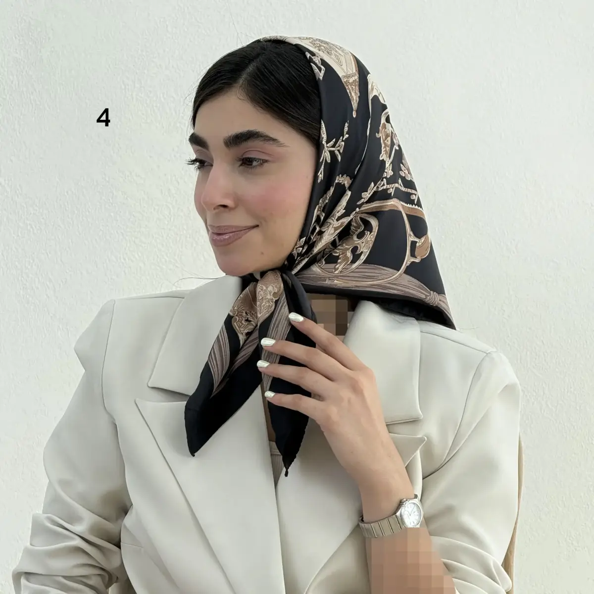 مینی اسکارف زنانه تویل هرمس | آی بولک