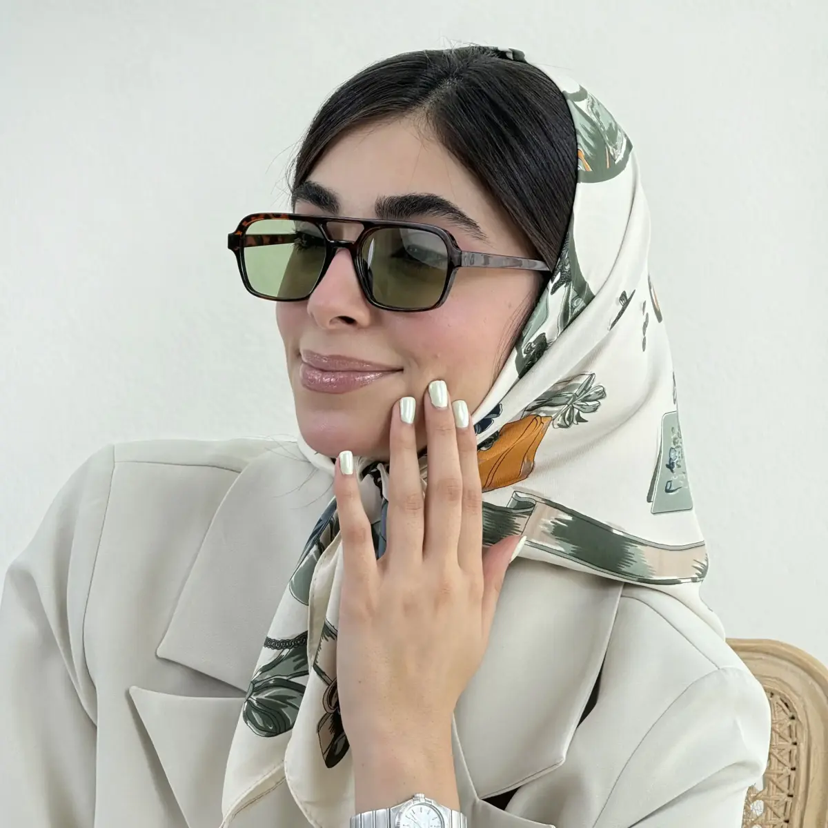 عینک آفتابی زنانه کایرا سبز | آی بولک