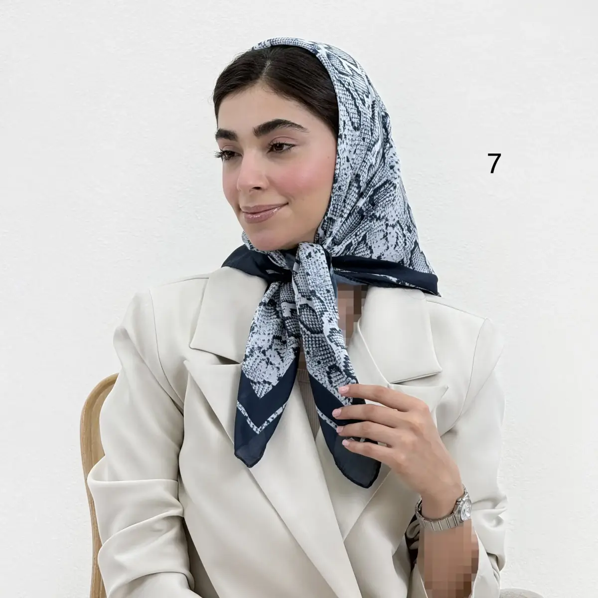مینی اسکارف زنانه طرحدار | آی بولک