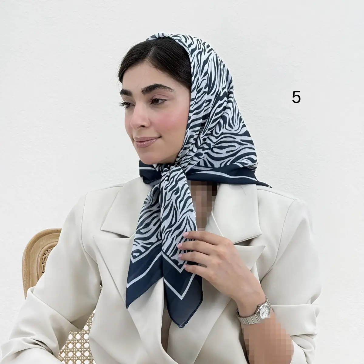 مینی اسکارف زنانه طرحدار | آی بولک