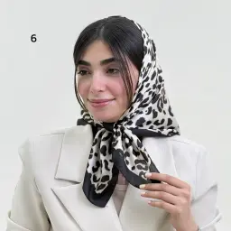 مینی اسکارف زنانه ساتن ابریشم | آی بولک