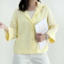 شومیز باکسی زنانه آستین دوبل | آی بولک