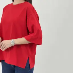 تیشرت زنانه باکسی بیسیک | آی بولک