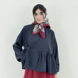شومیز زنانه مودال پایین چیندار | آی بولک