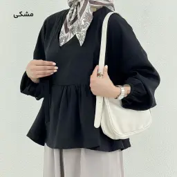 شومیز زنانه مودال پایین چیندار | آی بولک