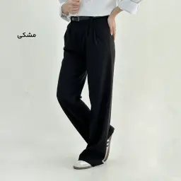 شلوار پارچه ای زنانه لینن کلاسیک | آی بولک