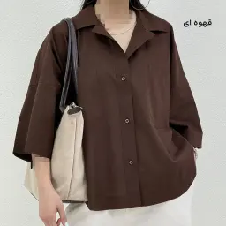 شومیز زنانه رنگی لینن اسلپ | آی بولک