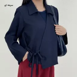 کت زنانه بیسکویتی گره ای | آی بولک