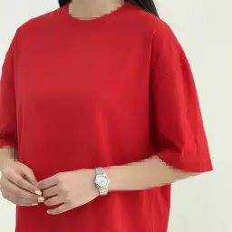 تیشرت زنانه بیسیک رنگی | آی بولک