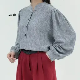 تونیک زنانه لینن جلو بسته | آی بولک