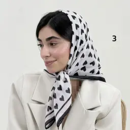 مینی اسکارف زنانه نخی طرحدار | آی بولک